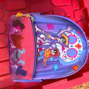 Colorful Kids Backpack with Skeleton Design